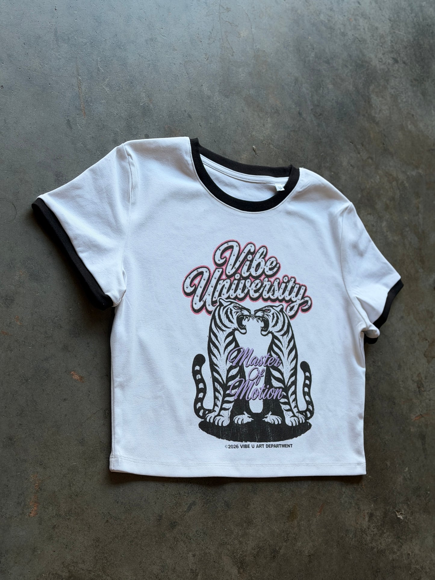 Women’s VU White Tiger Crop