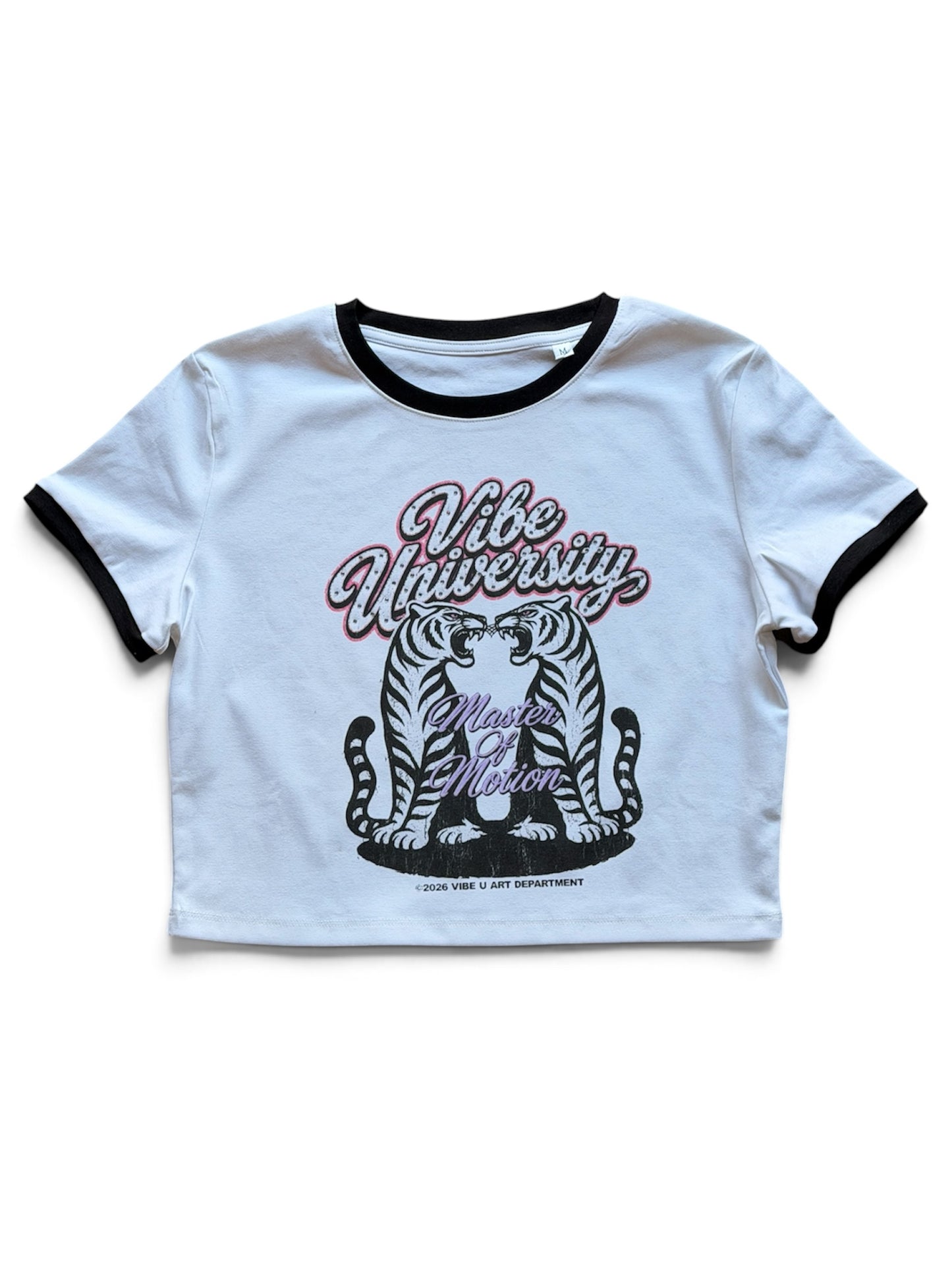 Women’s VU White Tiger Crop