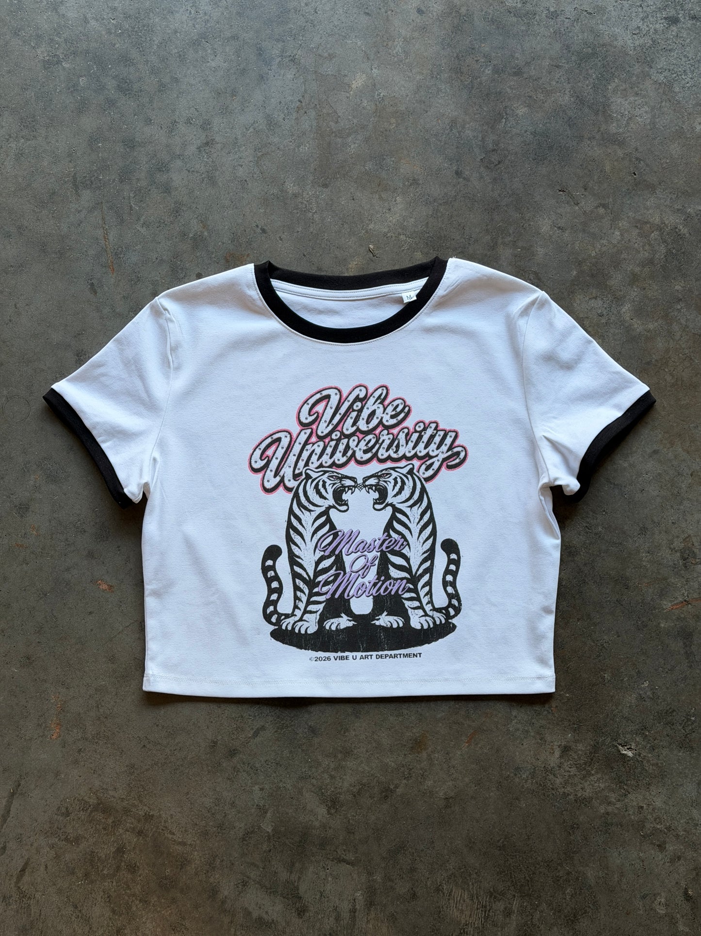 Women’s VU White Tiger Crop